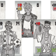 A cool cast of zombie partiers.